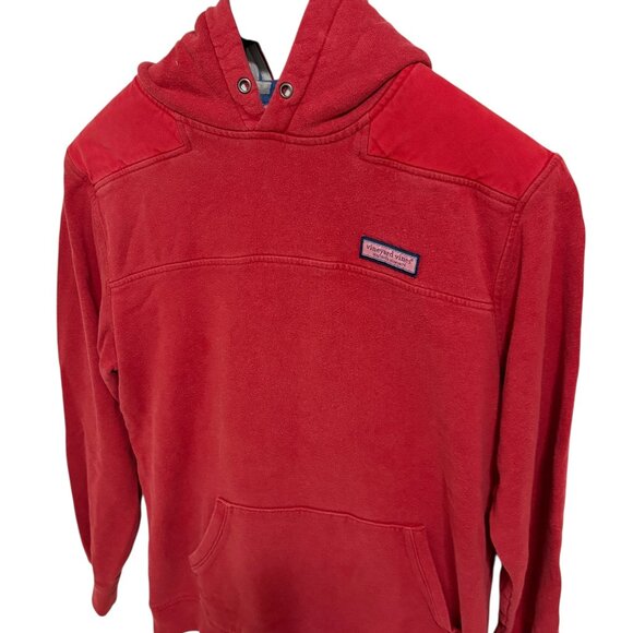 Vintage Distressed Red Vineyard Vines Sweatshirt/Hoodie Men’s Size Large - Picture 2 of 6
